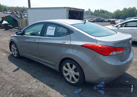 2012 Hyundai Elantra Limited (Ulsan Plant) from USA, damaged, VIN KMHDH4AE5CU463479